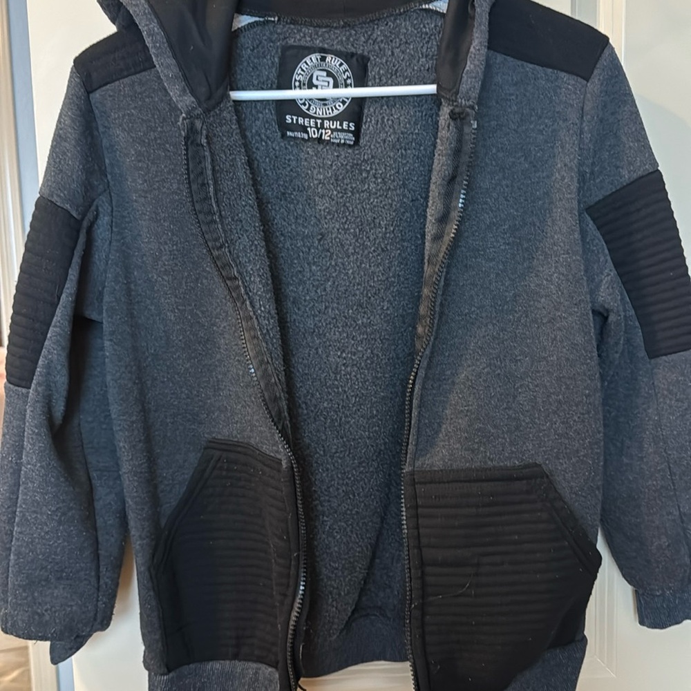 Street rules 10/12 grey jacket